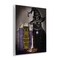 Stupell Industries Black Cat Gothic Books Wall Plaque, design by Lori Mosley
